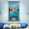 5D DIY Frame Diamond Painting Landscape Embroidery Mountain Mosaic Lake Painting Art Stitch Cross Home Decor