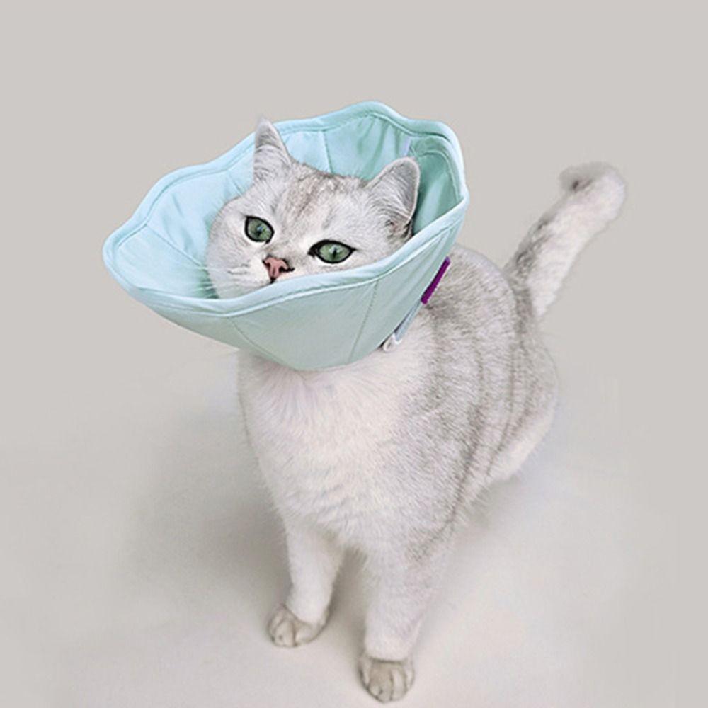 Protective Cat Anti-licking Circle Adjustable Pet Recovery Cone Pet Cone Collar  Recovery