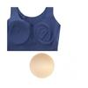 Triumph Sloggi Zero Feel Basic 2 Half Top 00JE Size M (Sapphire Blue)