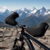 1 pair SBR Waterproof Bike Handlebar Covers Windproof Bicycle Handlebar Mitts  Night Riding