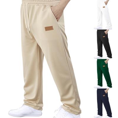 Men's Summer Drawstring Casual Pants Men's Breathable Sports Trousers