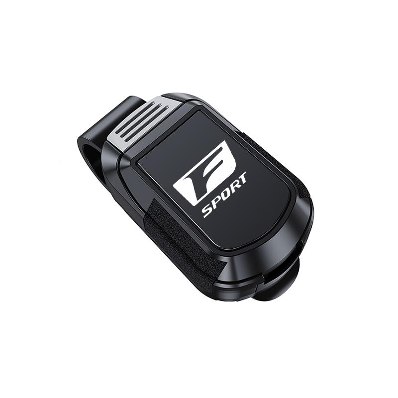 

Автомобильный солнцезащитный козырек Lexus Зажим для очков Держатель для хранения солнцезащитных очков Для Lexus F SPORT ES RX NX LS UX LM LX GX LC RZ IS CT GS RC HS LBX чёрный