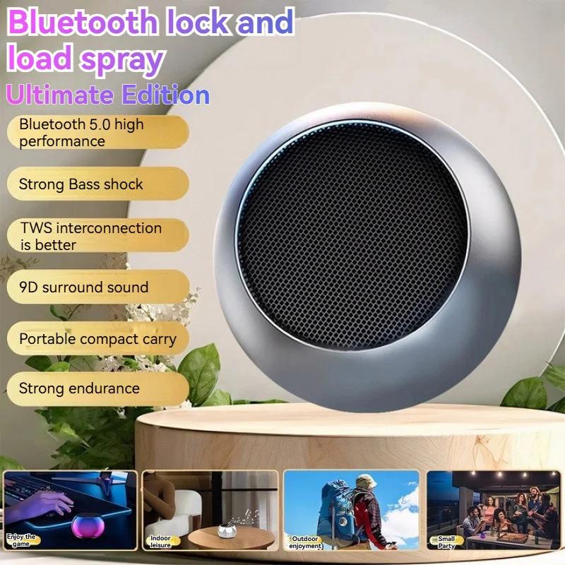 Outdoor Mini Portable Wireless Bluetooth Speaker Metal Subwoofer Stereo Surround Sound High Quality Bluetooth Speaker