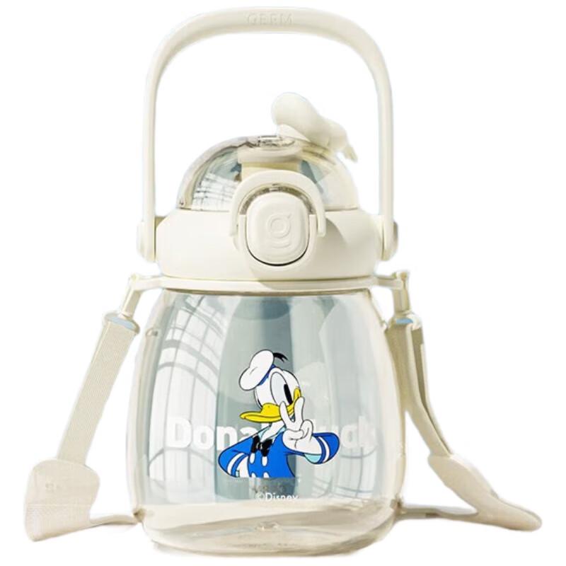 Germ Disney Donald Duck Ceramic Insulated Straw Water Bottle 1000ML