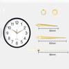 Accurate Silent Hanging Quartz repair Large Clock Parts Clock Movement with Needles Repair Parts