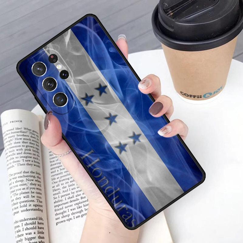 Honduras Flagge Handyhülle Cover Für Samsung Galaxy S24 S25 Ultra S21 S22 Ultra S10E Note 10 Plus Note 20 FE S23