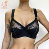 Large Size Bra Ultra-thin Sexy Lace No Steel Ring Gathered Breathable Transparent Underwear Bra for Women