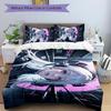 3Pcs Cyberpunk Future Girl Bedding Set Soft Fabric Duvet Cover Pillowcases Home Xmas Halloween Gift 1 Duvet Cover 2 Pillowcase S1236