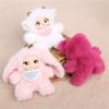 Fashionable Plush Doll Keychain In Sitting Pose 16cm Long Fashion Backpack Charm For Personalizing Keys And Bags