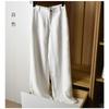 Thin Casual Slacks Slacks Thigh-high Waisted Straight Trousers