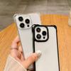 Luxury Phone Case for iPhone 12 13 14 15 16 iPhone 13 14 15 16 Pro/ Pro Max Four Corners Drop-proof Phone Shell with Lanyard Capability