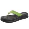 Zehensandalen modische Sandalen mit dicker Sohle neue Flip-Flops Damen Strand Sommer Outdoor rutschfest