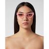 Philipp Plein Sunglasses Statement Nickel Pink Mirror Pink