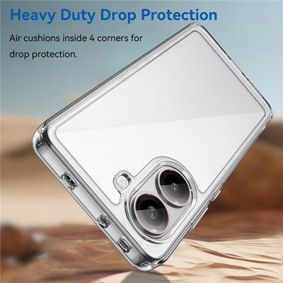 For Xiaomi Poco X7 Pro Case Poco X7 5G Cover TPU Border Acrylic Backplane Bumper Protective Phone Cases On Poco X7 Pro Funda