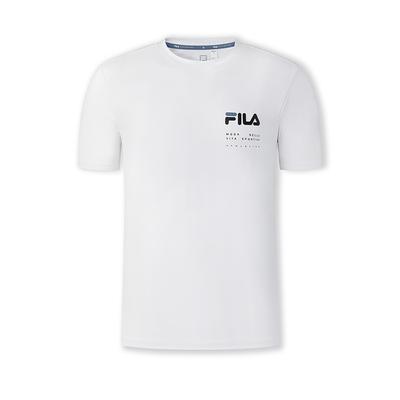 Fitness Bequem Atmungsaktiv Mode Gestricktes Kurzarm T-Shirt Herren Tops Jadeweiß A11M521106F-WT