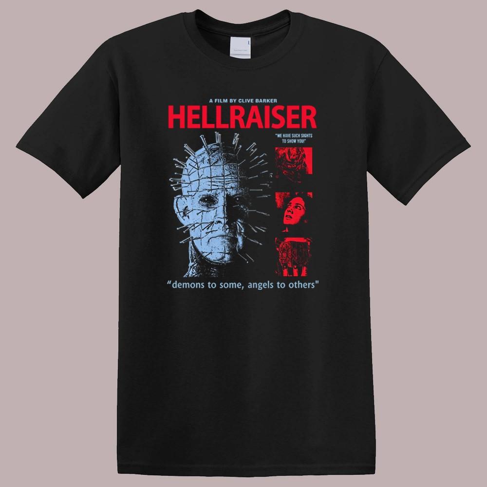 Hellraiser 1987 Pinhead Clive Barker Cenobites Men's Black Size S-4xl