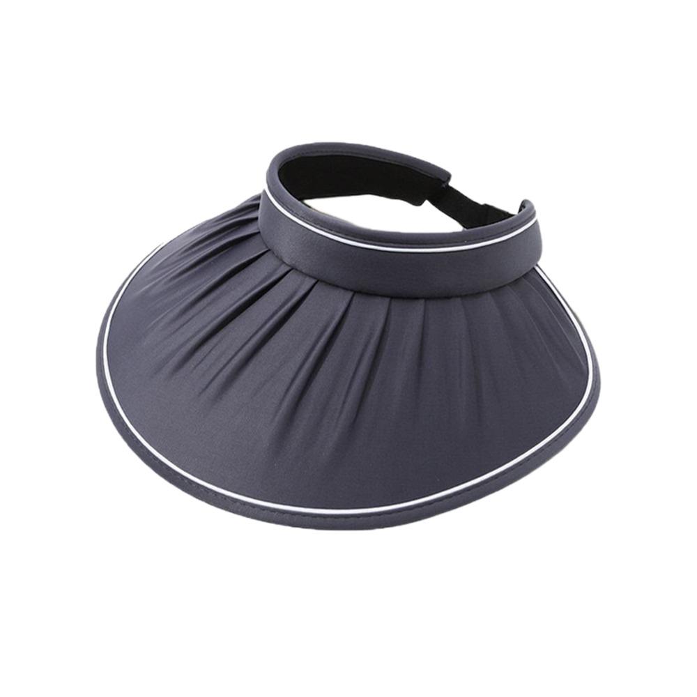UPF 50+ Empty Top Sun Hat Foldable Sun Cap New Sunscreen Hat