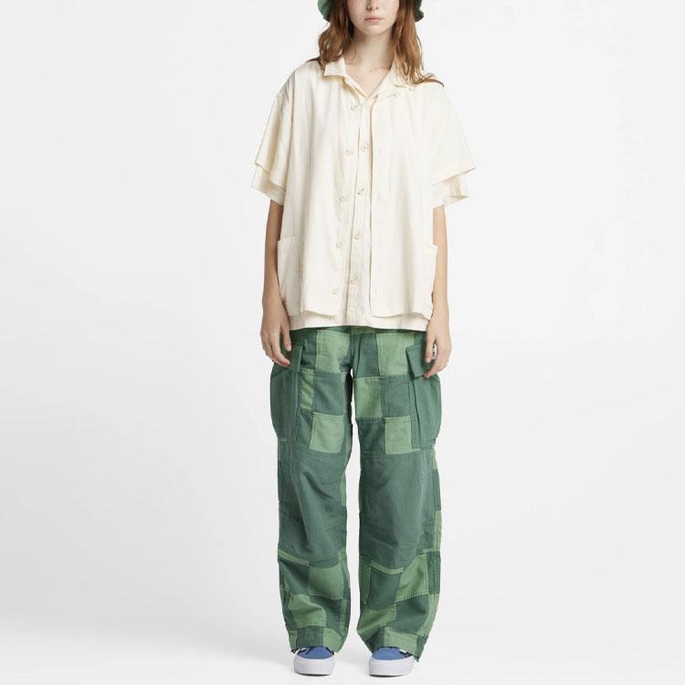 Vans OTW SS24 Solid Color Loose Fit Double Layer Polo Shirt Unisex Shirts Off-White VN000GBV3KS