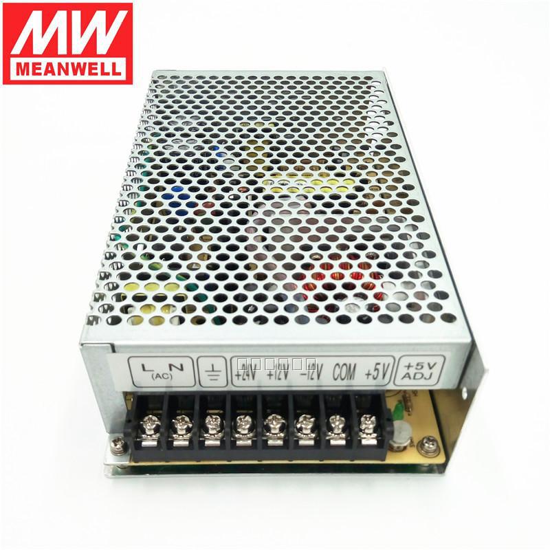 Mingwei Q-120D 120W Quad Output Power Supply (+5V 12A, +12V 5A, +24V 2A, -12V 1A)