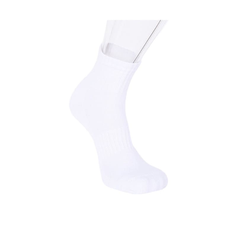 LECAF Short Socks White 5 Pack LE4A168WHS