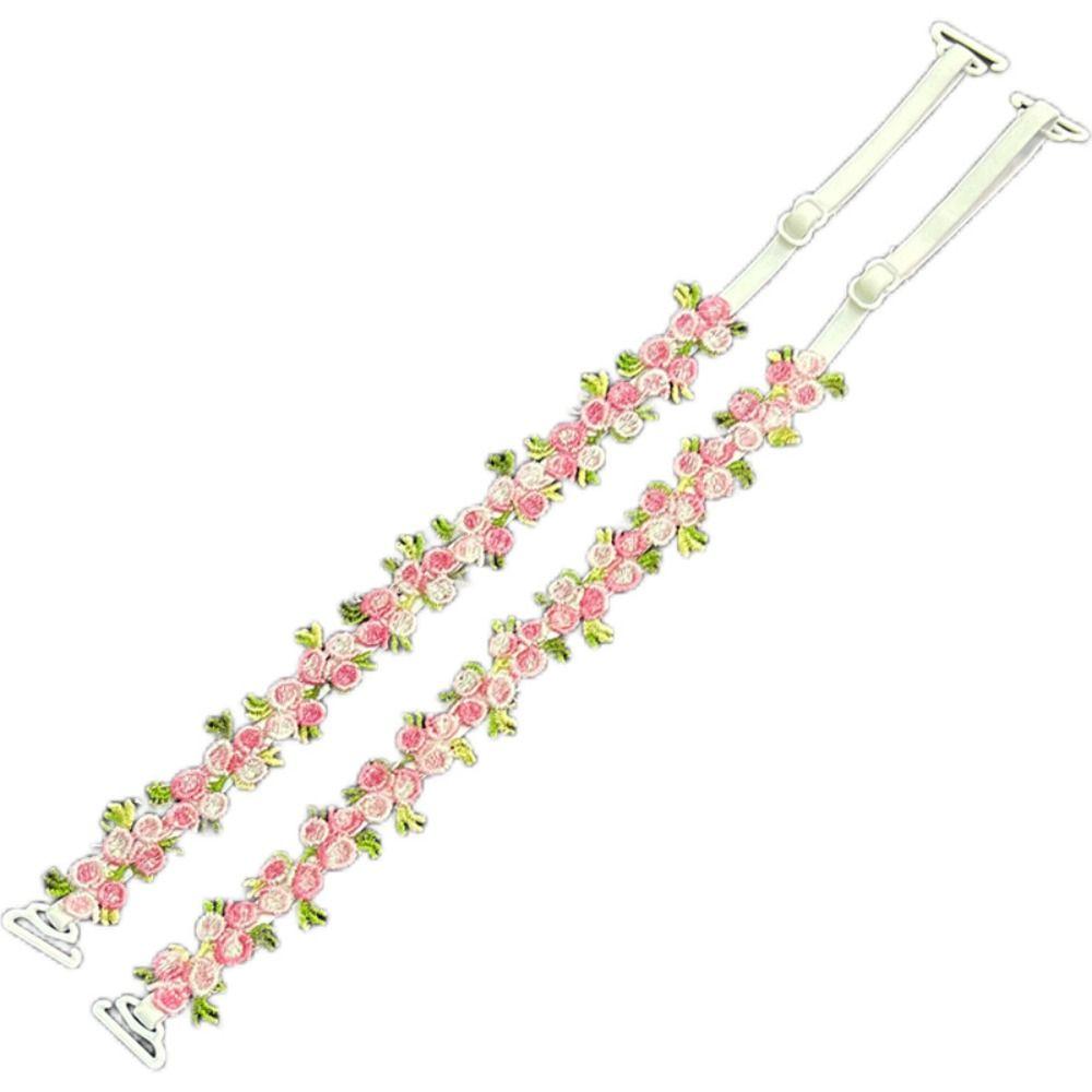Spitzen-BH-Träger mit Blumenmuster, abnehmbare BH-Träger, Ersatz-Schultergurte, kreatives Geschenk