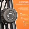 HOMCOM Foldable Exercise Bike, 8 Levels of Magnetic Resistance, Hand Pulse Sensors