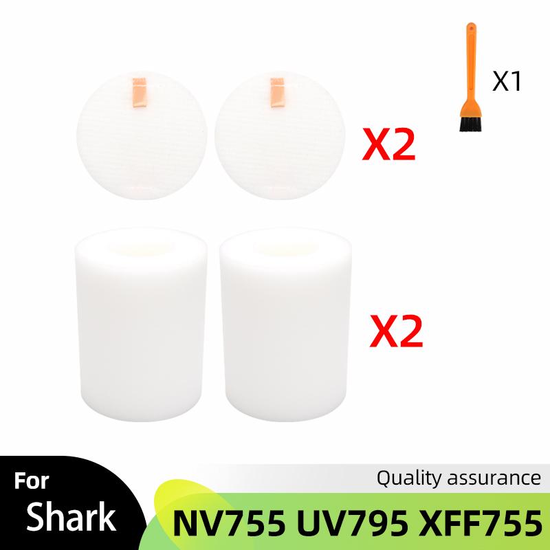 Vacuum Filter Compatible For Shark Spinner Power Lift Type XL Capacity NV755 and UV795 Rotor Detachable Vacuum Cleaner