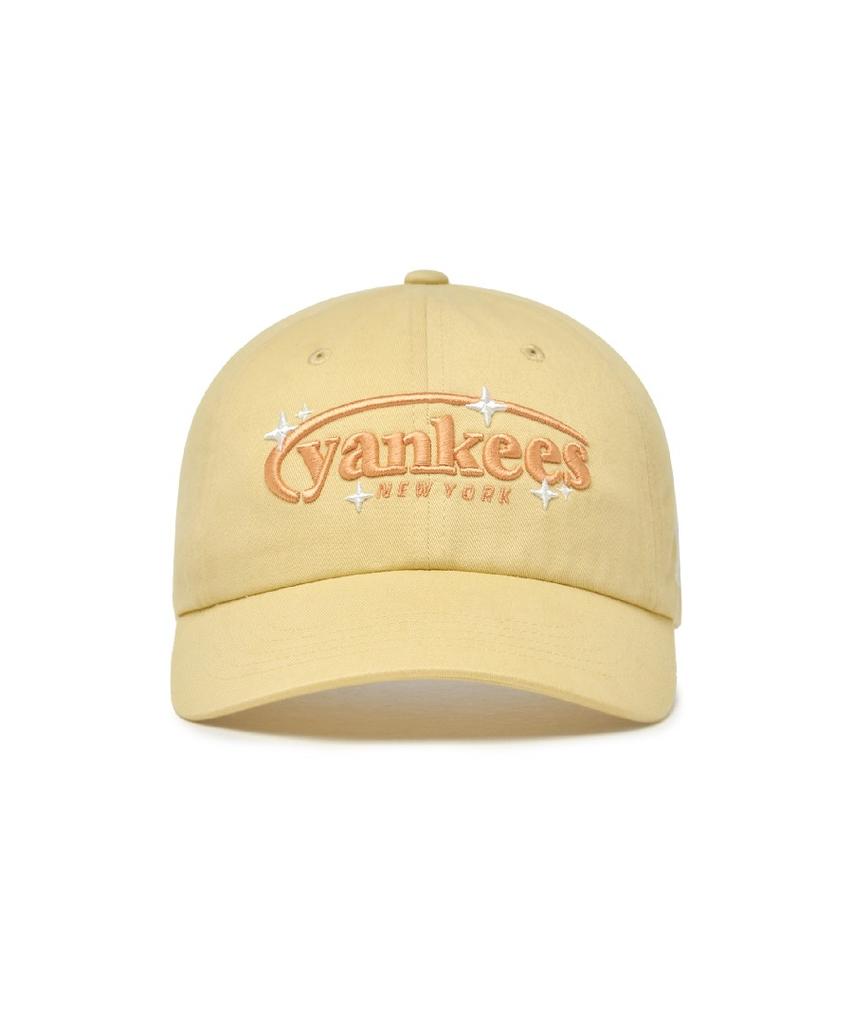 Emelbi Cute Pop Unstructured Ball Cap Ny (L.Yellow)