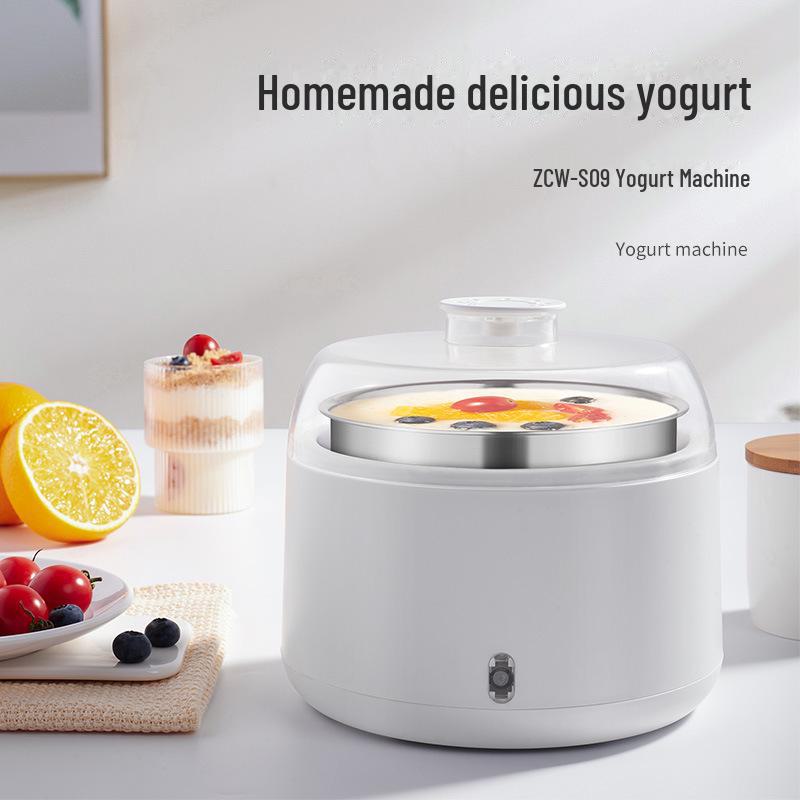Compact Multi-Function Yogurt Maker with Stainless Steel Liner