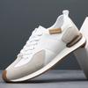 New Men Outdoor Leather Casual Shoes Fashion Sports Shoes for Men Simple Comfy Male Sneakers Versatile Treking Footwear Trainer
