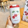 Cherry Series Insulated Travel Mug With Vacuum Stainless Steel For Students And Office Use