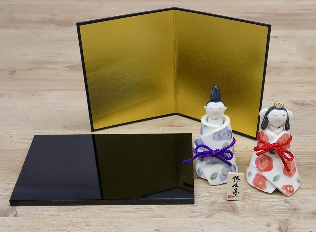 Craftsman House Hina Dolls for White Elegantly Ohina Girls' Day, Tatara, Wrapped,