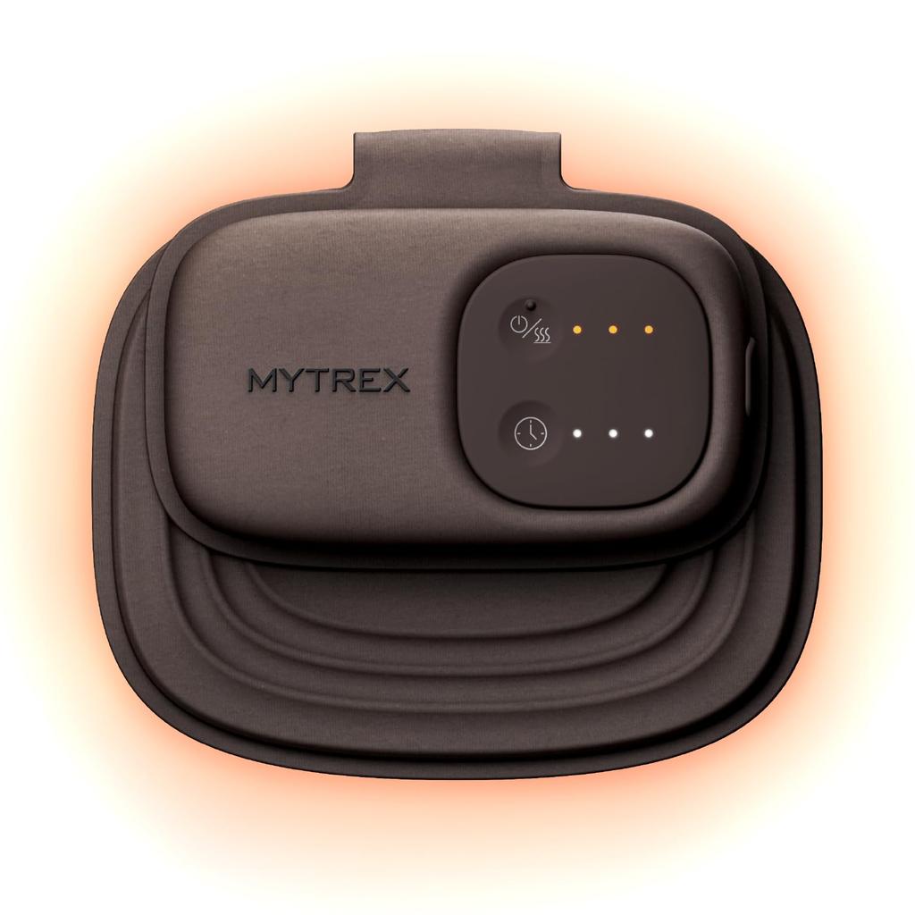 MYTREX MYTREX CORE WARMER AIR, a cordless, rechargeable electric core warmer for the abdomen and lower back. Model MT-CA24BR.