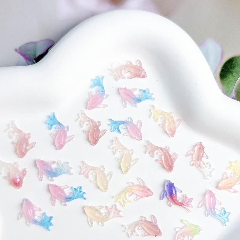 Luminous Dolphin Nail Art Resin Smudge Pack