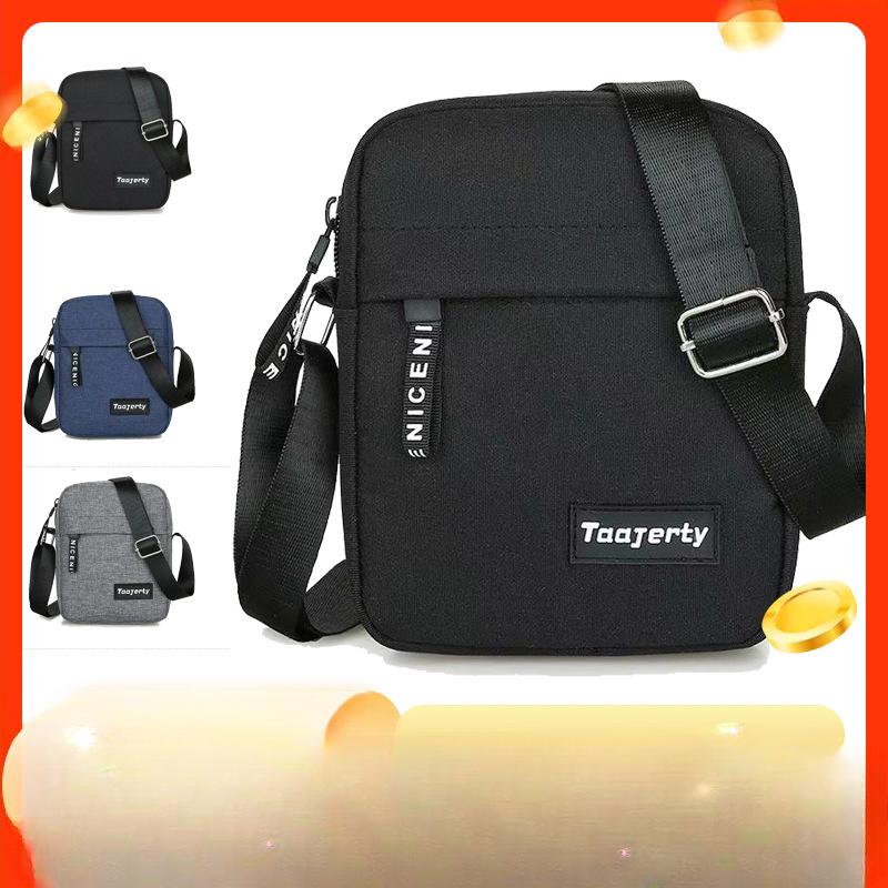 Wind Trend One Shoulder Messenger Bag Fashion Casual Men's Bag Multifunctional Business Bag Oxford Cloth Backpack
