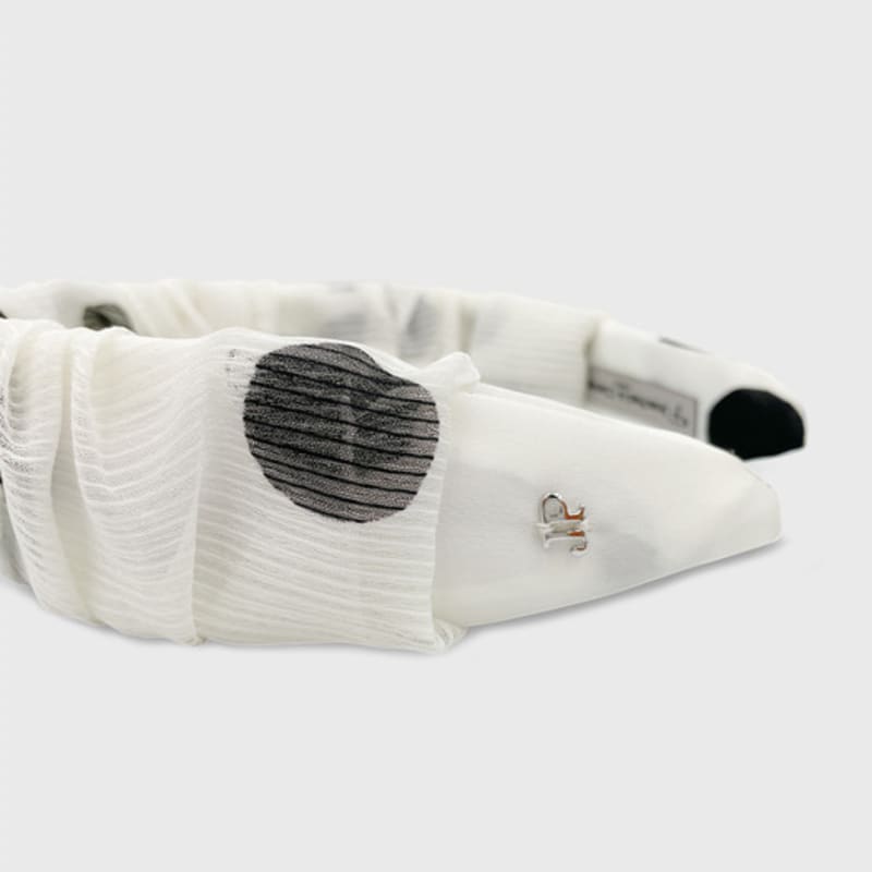 Jean Paul Clarisse Chiffon Dot Hairband JP-22-096HB