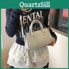 Womens Casual Pu Handbag With Zipper Top And Interior Card Pocket For City Commute