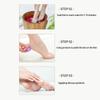 Doppelseitiges Design Nano-Glas-Haarentferner Fußpoliermaschine Tragbare praktische Körperschönheitsmaschine Fußpflegewerkzeug