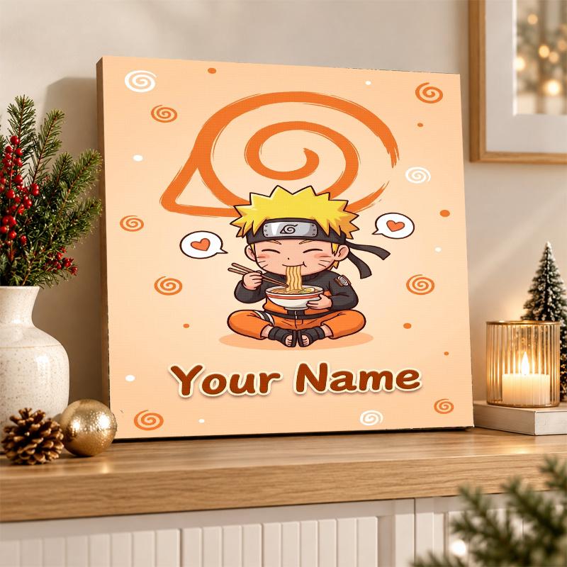 Naruto Uzumaki Custom Name Diamond Painting Personalized 5D Full Drill DIY Diamond Art Home Decor