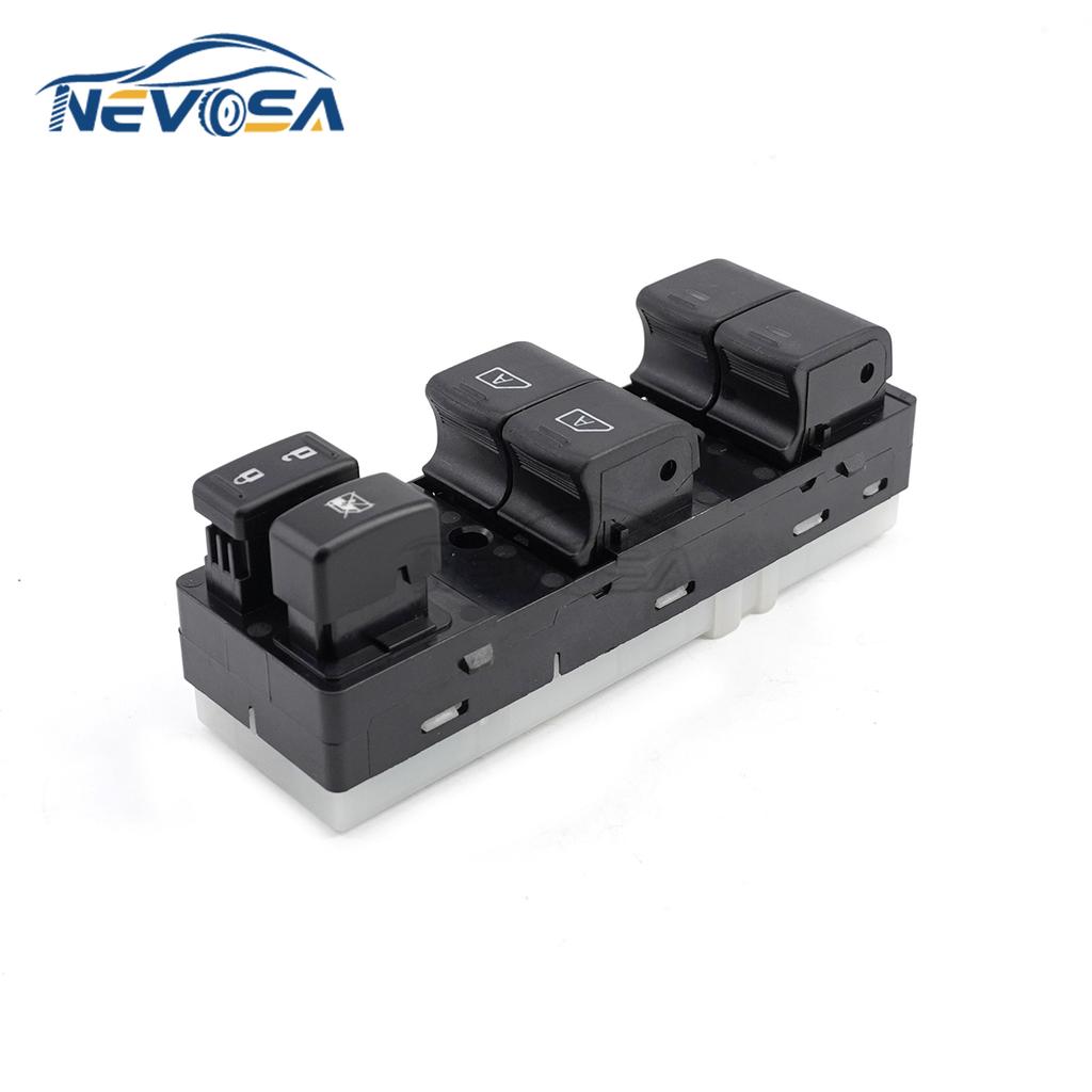 NEVOSA 25401-ZN50C LHD Front Left Side Car Power Window Control Switch For 2007-2012 Nissan Altima Infiniti EX35 EX37 25401ZN50C