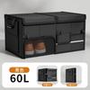 Foldable Car Trunk Organizer Box 60L Heavy Duty Storage Bin With Handle SUV Sedan Van