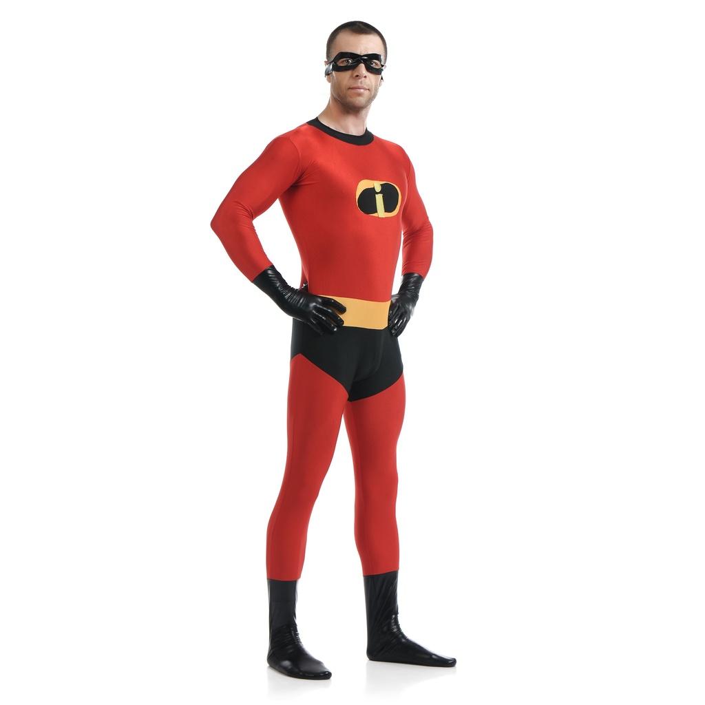 Costumes Incredibles Woman Man Boys Girls Halloween Party Cosplay With 2pcs Mask