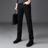 JYL Jeans men are straight, wide and thick, and every day they are middle-aged and spring and autumn gray.