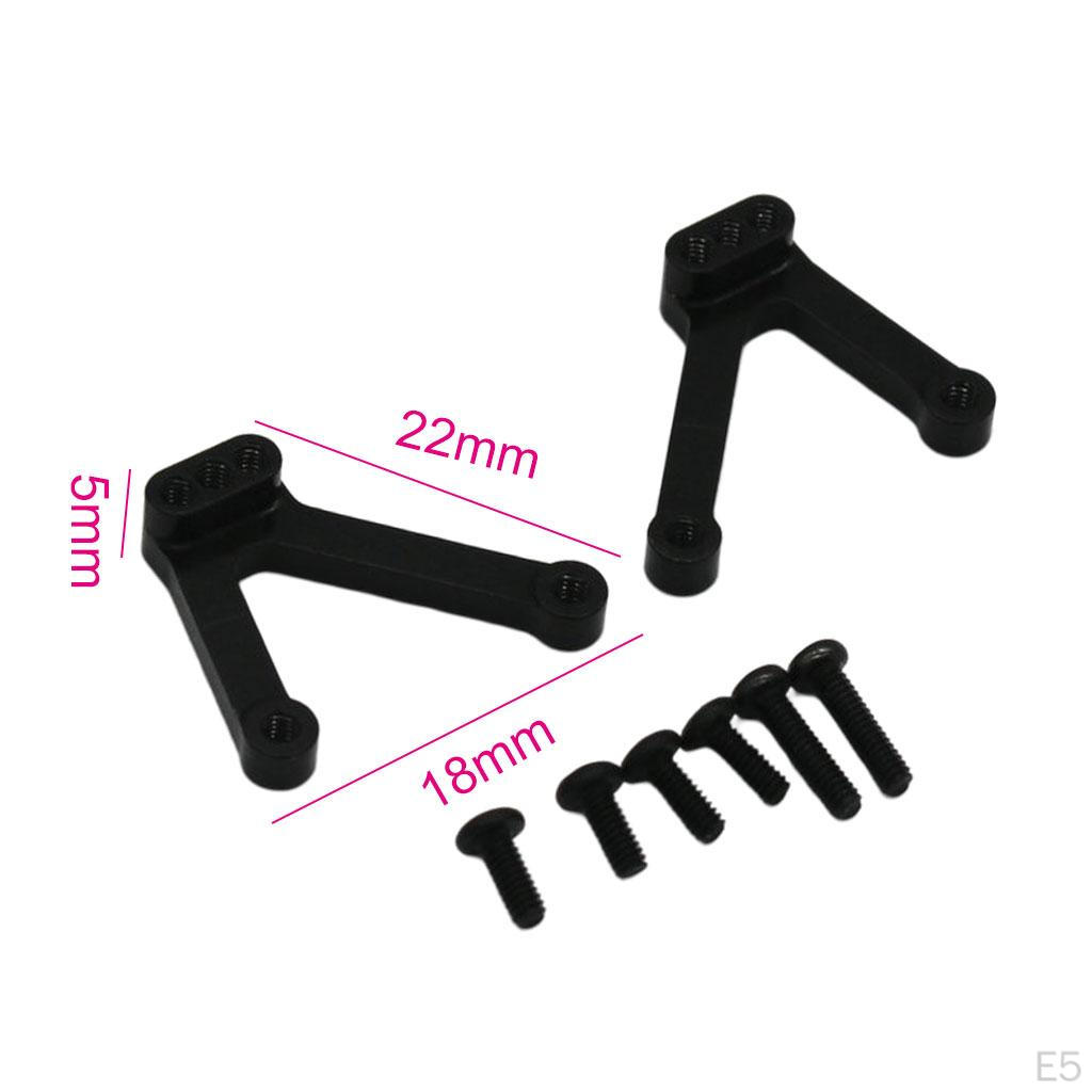 1/18 Rear Shock Absorber Bracket Accessories Replace Aluminum for Small RC Car