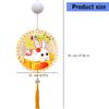 Colorful Autumn Celebration Suction Hanging Ornament Moon Festival Suction Wall Hangings Ornament Stylish Decors