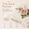 Vintage Rose Floral Paper Napkins 20Pcs 2-Ply Table Napkins for Party Wedding Tea Time Decor