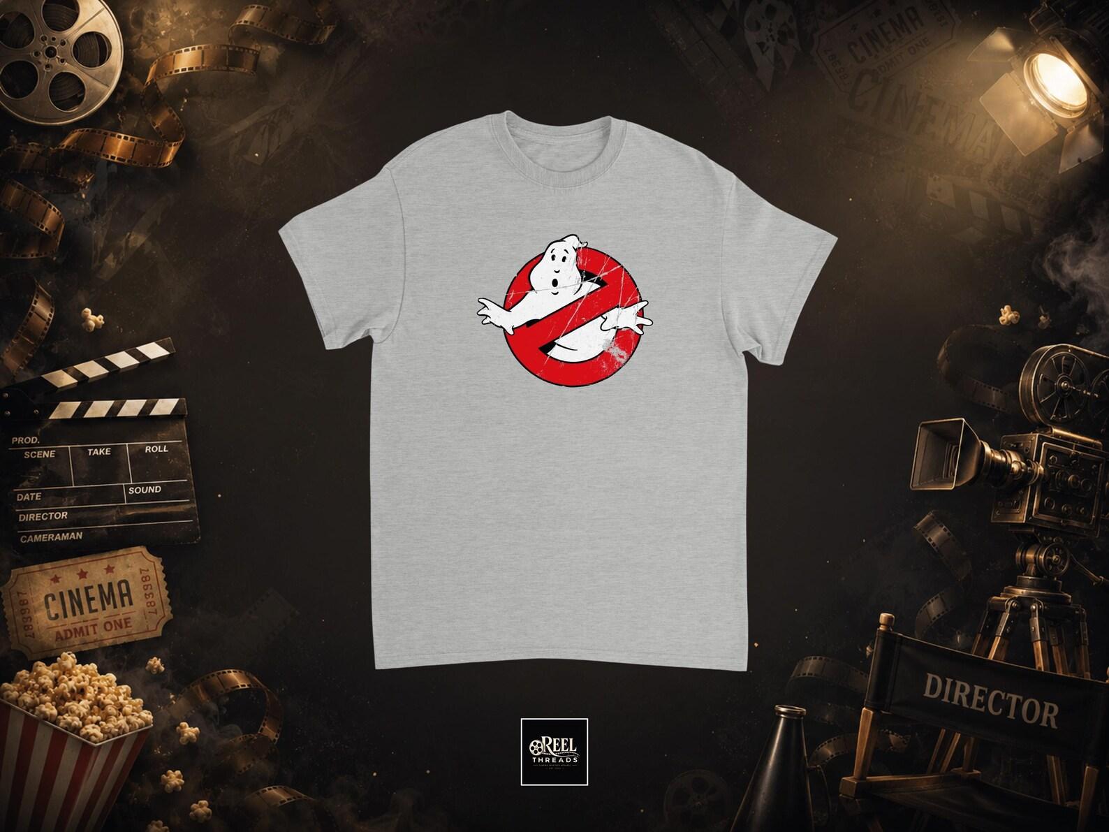 T shirt | Ghostbusters | Ghostbusters tee | SOS T shirt | Vintage Movie Tee | 80s Horror Comedy tee | movie fan gift idea | funny ghost tee 4XL