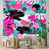 Psychedelic Scene Home Art Decoration Animal Tapestry Hippie Bohemian Decoration Sheet Sofa Blanket Wall Decoration Yoga Mat