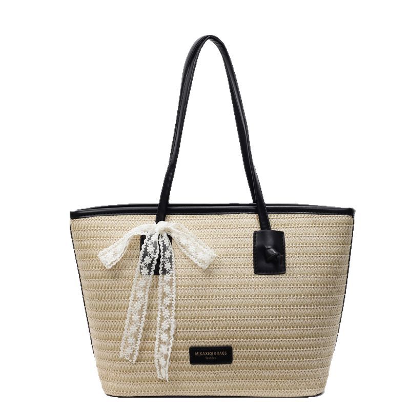 Leisure and Vacation Large-capacity Tote Bag Women's New Fashion Portable Shoulder Bag
