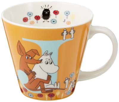 Yamaka Shoten MOOMIN Initial Mug J 340ml Microwave Moomin Nordic Day Wedding Made In (approx. Capacity, Safe) Goods, Style, Mother's Gift, Tableware,